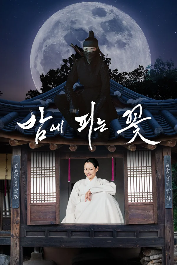 밤에 피는 꽃 포스터