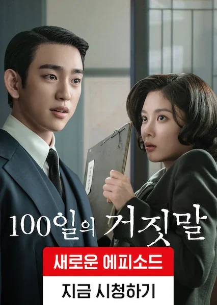 100일의 거짓말 포스터